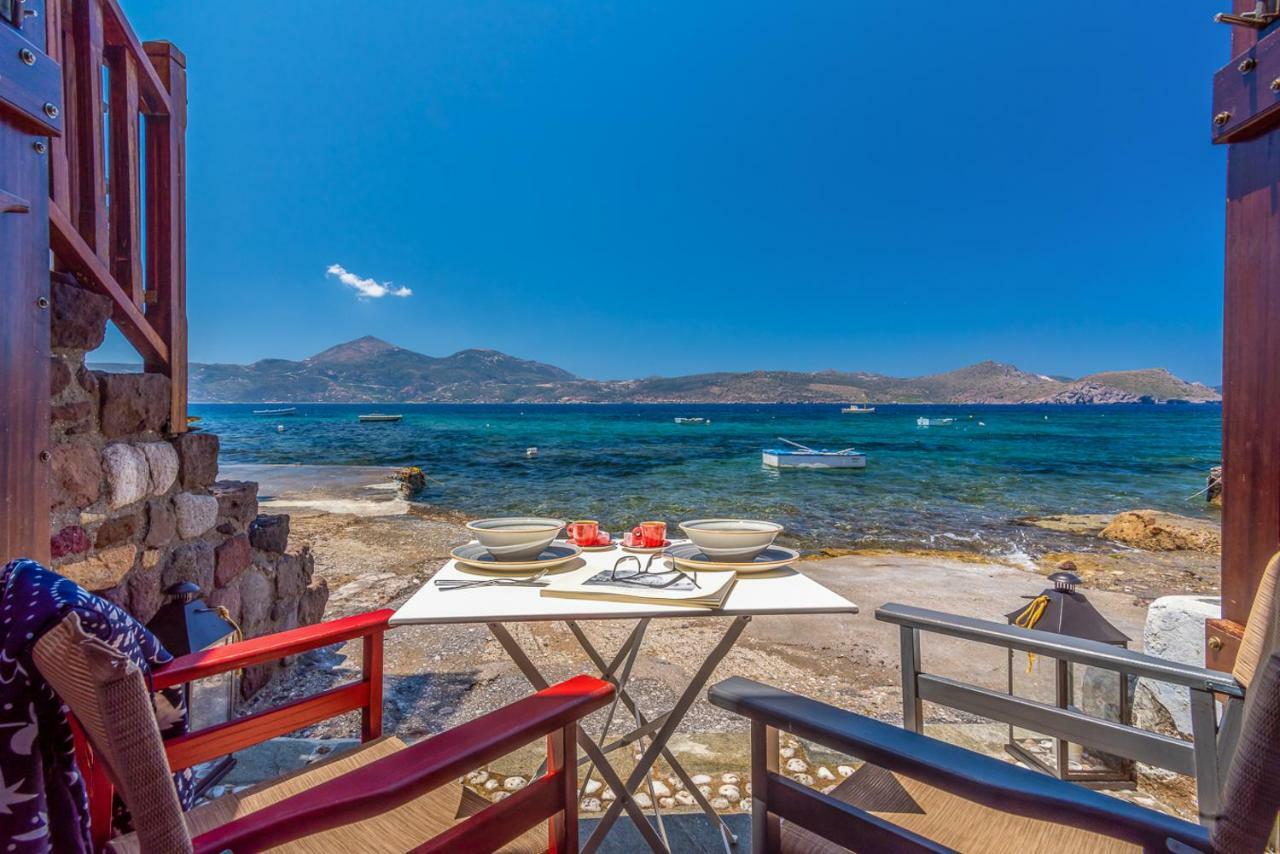 Neosikos Amazing Beach House In Milos Island Klima (Milos) Exterior foto